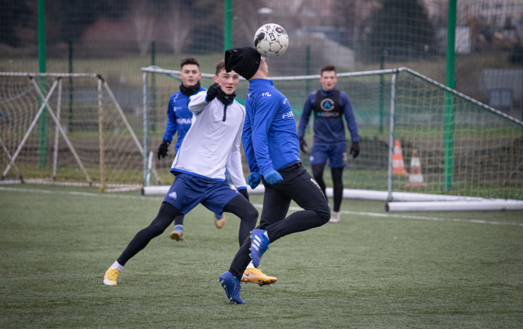 Stal Rzeszów U19, trening 28-11-2020, fot. Krupa